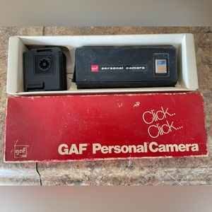 GAF personal vintage camera